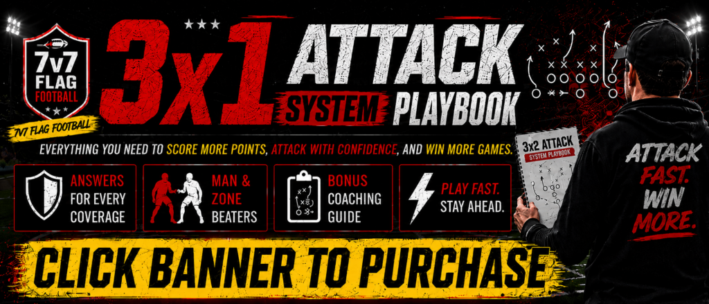 3x1 attack system playbook for 7v7