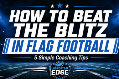how to beat the rusher in flag football