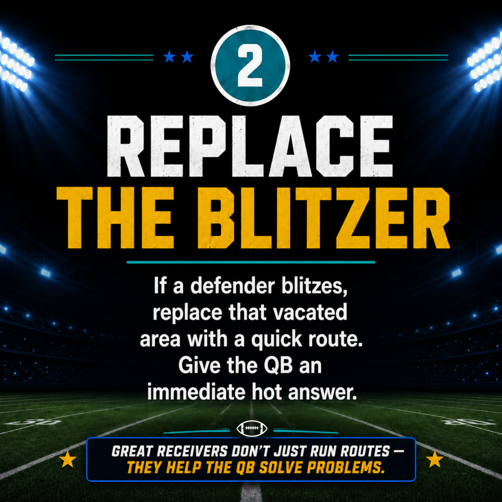 receiver tip for flag football 