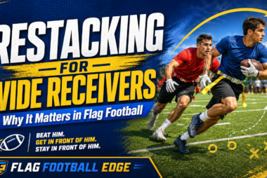 Restacking for Wide Receivers: Why It Matters in Flag Football