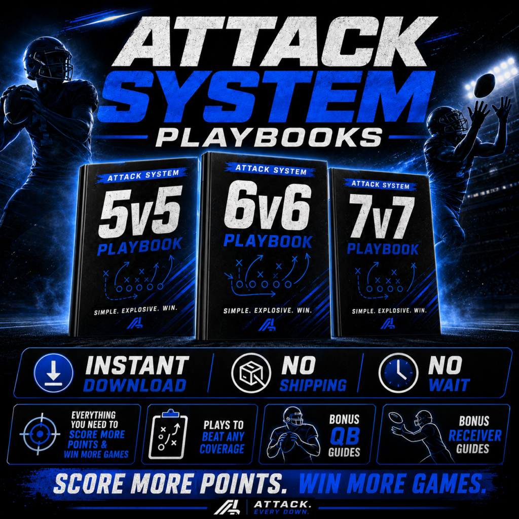 attack system playbooks for flag football